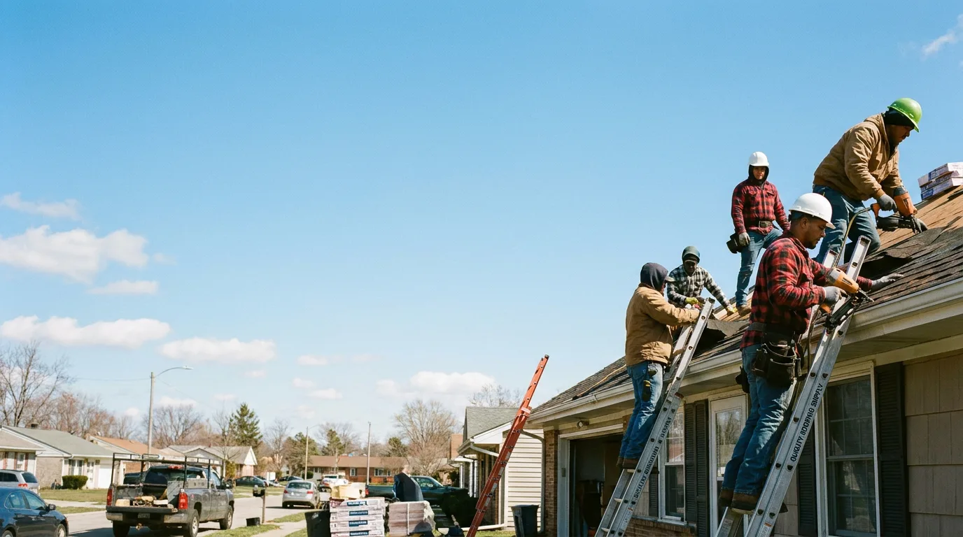 Roofing in Lupton, MI near me